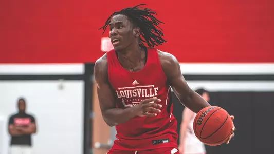 Mike James competes in practice in the Planet Fitness Kueber Cetner