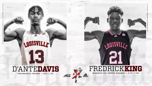 Louisville men's basketball signees D'Ante Davis and Fredrick King