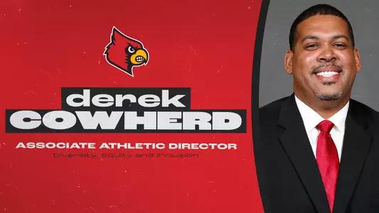 Derek Cowherd was named UofL’s Associate AD for Diversity, Equity and Inclusion