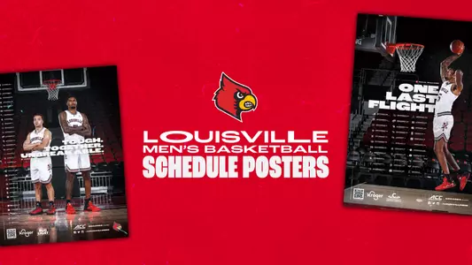 Louisville men's basketball posters 2021-22