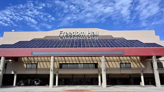 Freedom Hall Facade