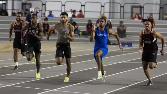 Isiah Pantiere wins 60m at Cardinal Classic