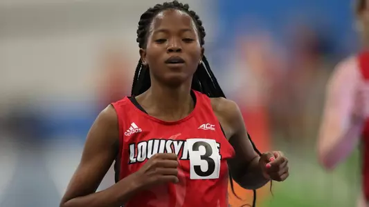 Purity Sanga on Day two of the McCravy-Green Invitational in Lexington, Ky.Photo by Elliott Hess | UK Athletics