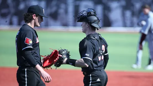 Glenn Albanese and Henry Davis against Bellarmine.