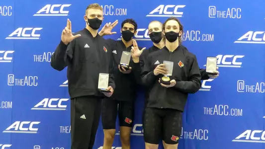 200 Medley Relay Gold Podium