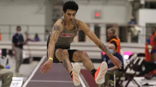 1/23/2021, Virginia Tech Invitational, Rector Fieldhouse, Blacksburg, VA.