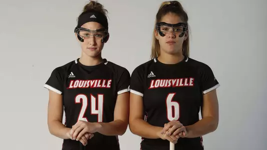Caroline and Sarah Blalock Louisville Women's Lacrosse