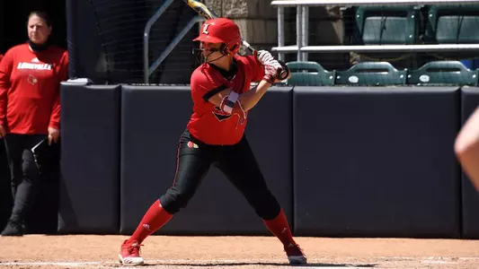 Carmyn Greenwood at the plate at Georgia Tech