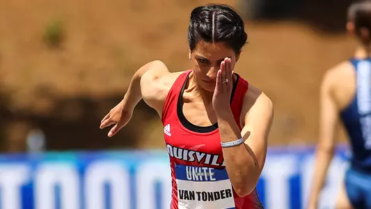 RALEIGH, NC - MAY 15: Louisville during the Women’s High Jump of the ACC Track and Field Championships on May 15th, 2021 at NC State in Raleigh, NC