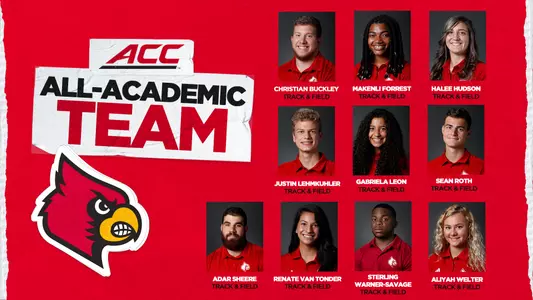 Track & Field ACC Academic Graphic