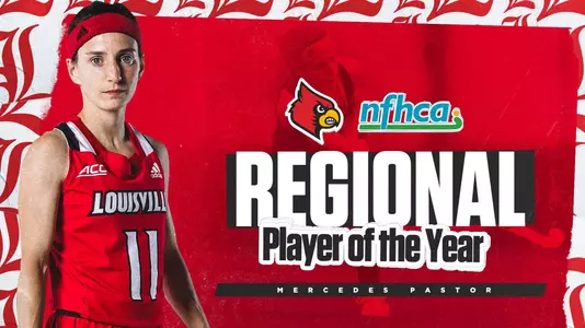 Mercedes Pastor West Region Player of the Year Graphic
