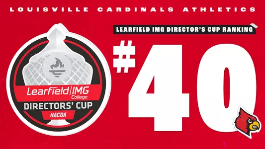 UofL finished 40th in the Learfield IMG Director's Cup final 2020-21 standings.