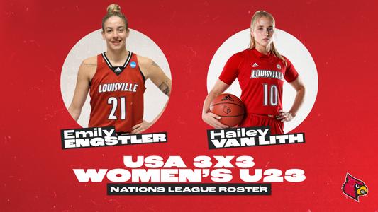 Louisville’s Engstler, Van Lith to Play with USA at FIBA 3x3 U23 Nations League