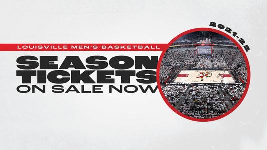 Season tickets for the 2021-22 UofL men's basketball season are on sale now.