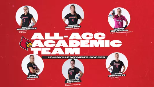 Women’s Soccer Matches Program-Best Six Players on All-ACC Academic Team