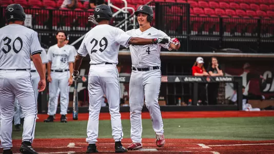 Will Vierling after hitting a home run in the Pizza Bowl.