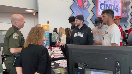 Student-Athletes at the Career Fair