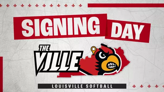 Softball signing day graphic