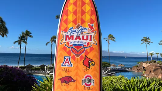 2022 Maui Invitational surfboard