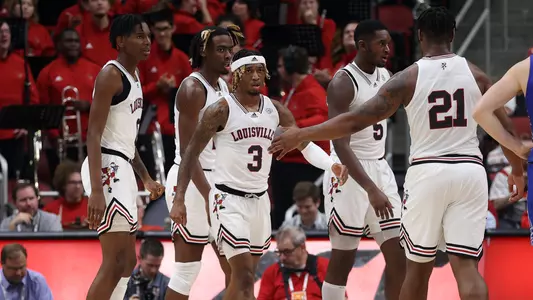 El Ellis celebrates against Chaminade.