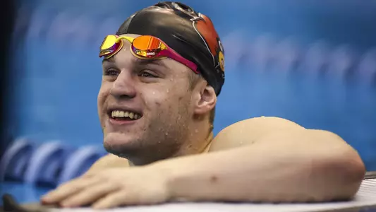 Kyle Worrell smiles at the camera