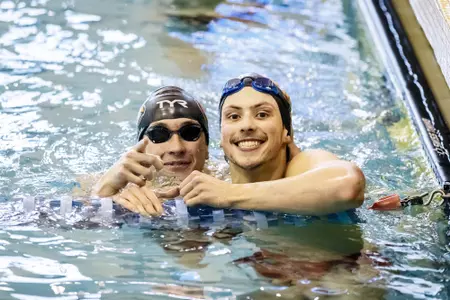 Dalton Lowe and Gus Saldo Smile
