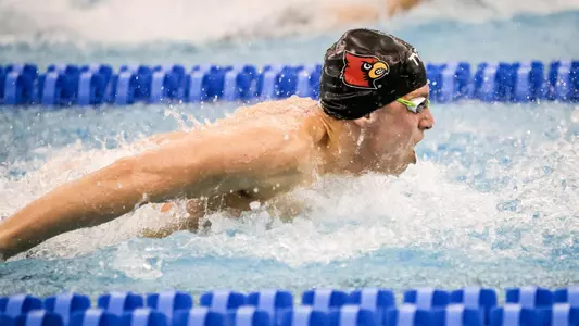 Nikos Sofianidis swims the butterfly