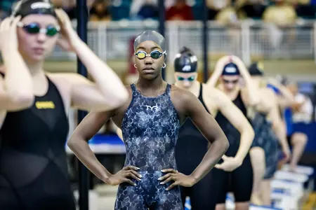 Tristen Ulett on the blocks