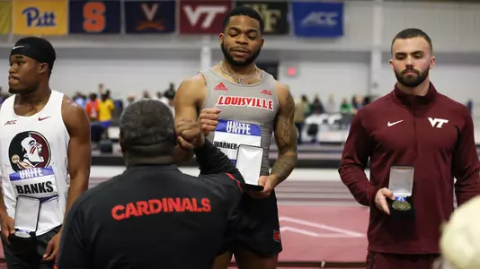 Sterling Warner-Savage wins ACC Championship 60m