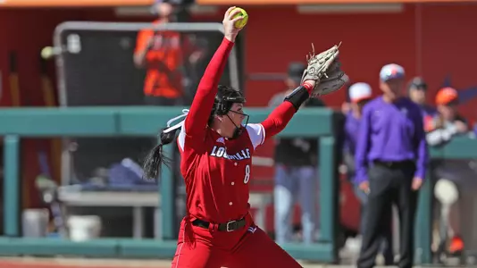 Taylor Roby pitches against Clemson