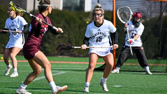 Ava Coyle defends a Virginia Tech attacker