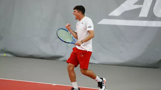 Sergio Hernandez celebrates vs. NC State