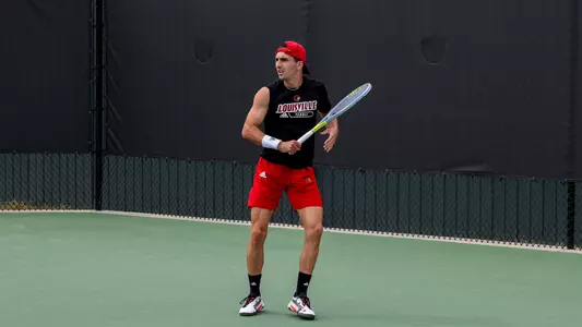 Etienne Donnet during practice at the ACC Tournament