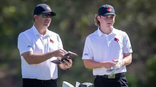 MGOLF: Walker Franklin surveys his shot