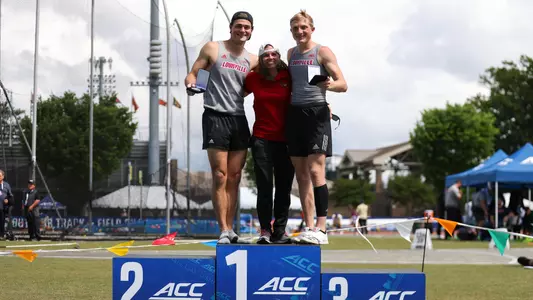 Sean Roth and Ty McPhail earn first-team honors in men's pole vault at 2022 ACC Outdoor Championships