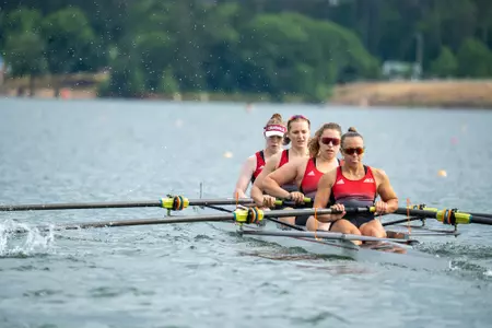 Zanoni, Cicha, Paulus, Triem racing fours at ACCs