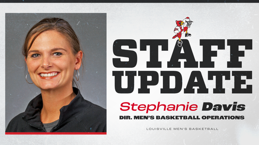 Stephanie Davis was named UofL's Director of Men's Basketball Operations on June 2.