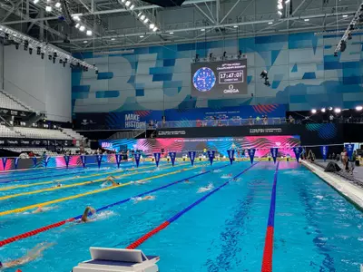 Pool shot at Budapest World Championships