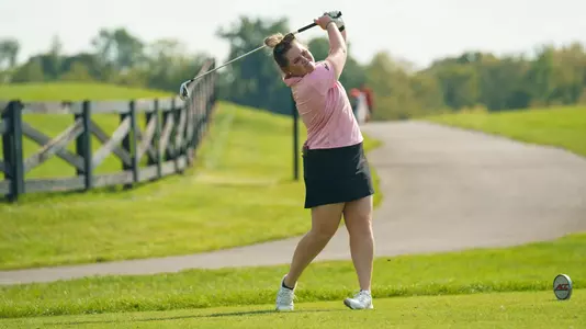 Mairead Martin hits ball down the fairway