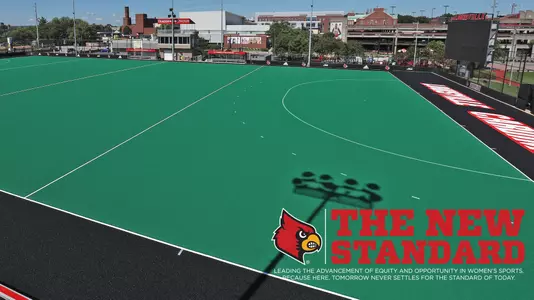New Field Hockey Turf with New Standard Logo
