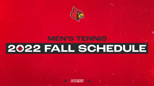 Men's Tennis Fall Schedule Graphic 2