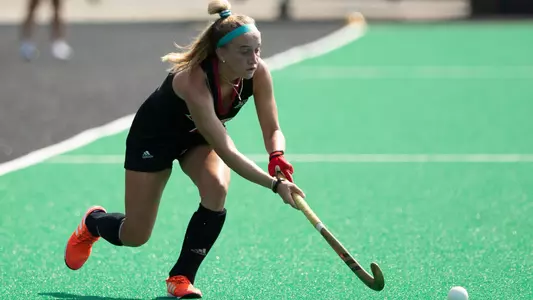 Minna Tremonti receives the ball against North Carolina