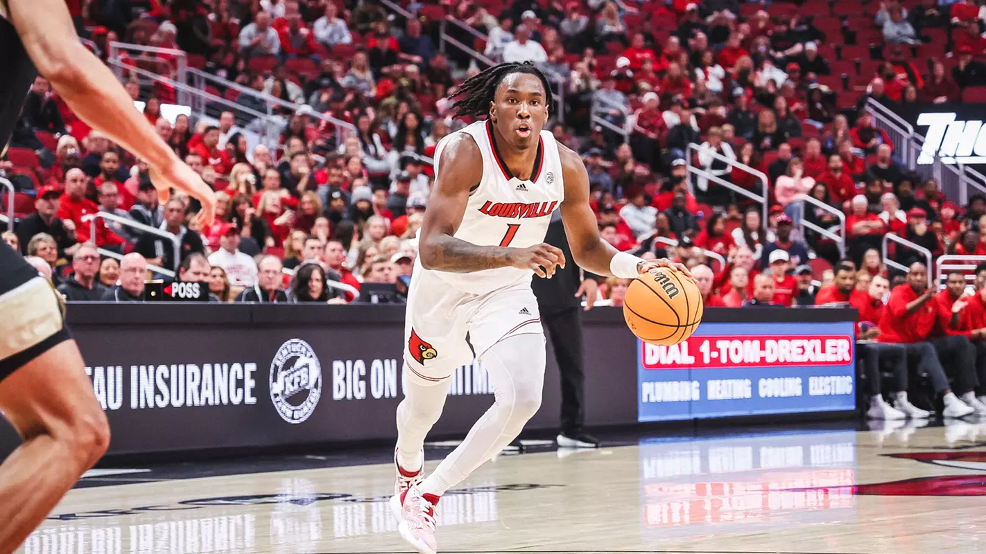 Mike James drives the ball against Wake Forest on Jan. 7, 2023.