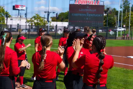 Softball fall intros for EKU game