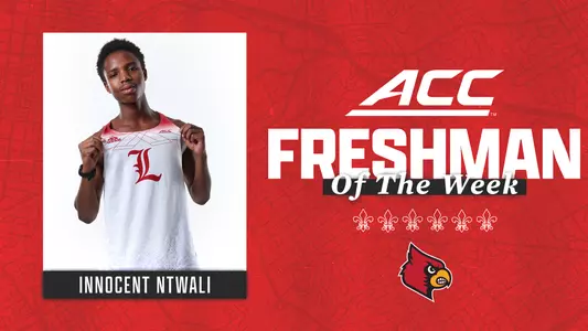 Innocent Ntwali ACC Freshman of the Week Graphic