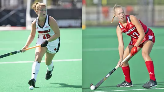 Julie Kouijzer and Mia Duchars action shots for ACC weekly honors
