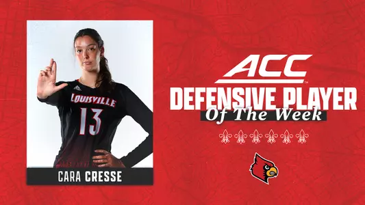 Defensive Player of the Week Graphic