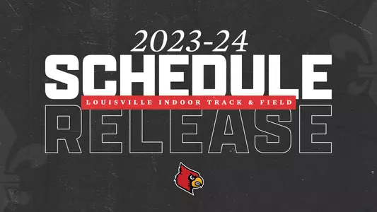 2023-24 Indoor Schedule Release graphic