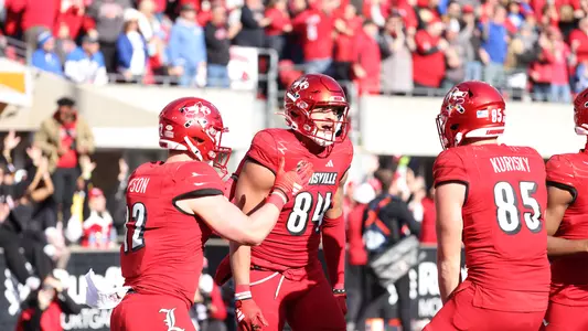 Joey Gatewood celebrates after a touchdown vs Kentucky
