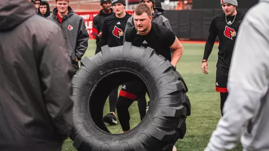 Kade Grundy during the 2022 Omaha Challenge